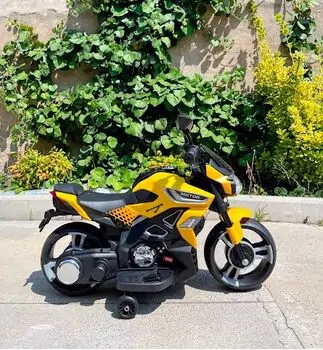 Electric Motor BO Houston Yellow - ელექტრო მოტოციკლი, 3 image