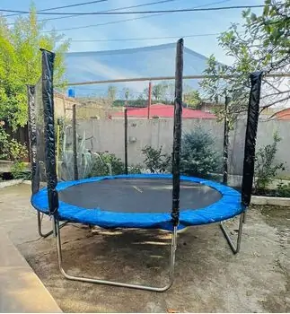 Metal & Plastic Trampoline 305cm 10FT ბატუტი