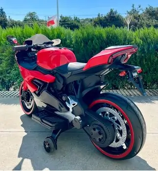 Electric Moto BMW Red - ელექტრო მოტოციკლი, 4 image