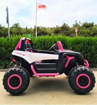 Children Electric Car DLS-X1 Pink - ელექტრო მანქანა, 5 image