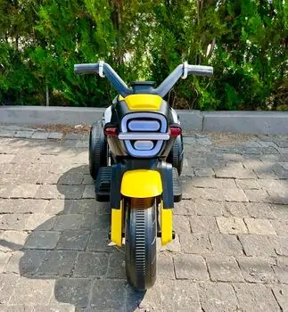 Electric Moto Motor Yellow - ელექტრო მოტოციკლი, 3 image