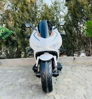 Electric Motorcycle White - ელექტრო მოტოციკლი, 2 image
