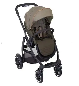 Graco Evo Khaki ახალშობილის სასეირნო ეტლი, 5 image