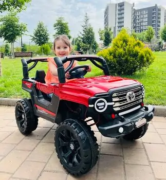 Toyota Sport Jeep 4x4 Red - ელექტრო მანქანა