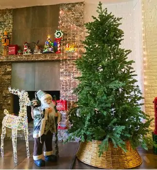 Christmas Tree Green 210 CM  PE - საახალწლო ნაძვის ხე, 100% სილიკონი, 5 image