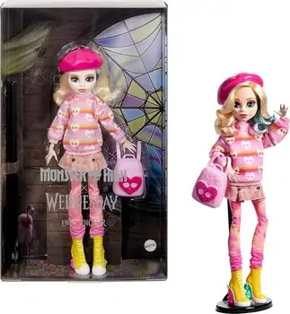 Wednesday Doll and Accessories უენსდეის თოჯინა აქსესუარებით