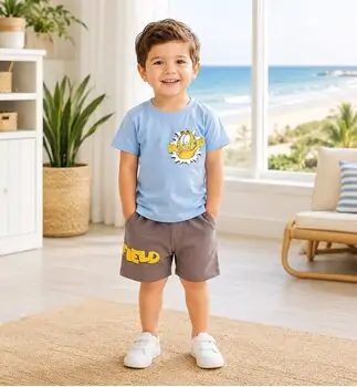 Garfield 2 In 1 Set Blue - საბავშვო ორეული