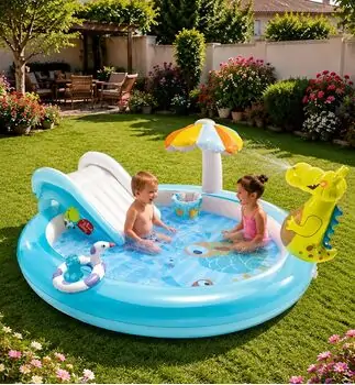 Intex 57165NP Playcenter Alligator - გასაბერი ცენტრი