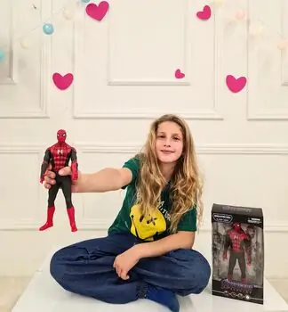 Spider-Man Simulation Doll - სათამაშო ადამიანი ობობას ფიგურა