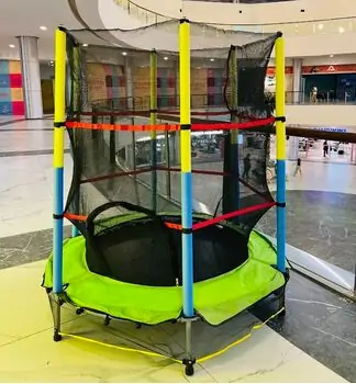 Metal & Plastic Trampoline 140cm 5FT - ბატუტი, 2 image
