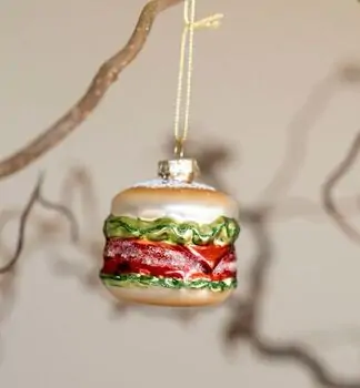 Humburger Christmas Hanging Decoration - ნაძვის ხის სათამაშო
