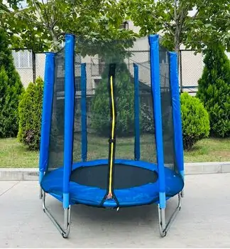 Metal & Plastic Trampoline LBG55 Blue - ბატუტი, 2 image