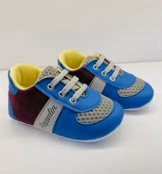 Papulin Baby Shoes 0-12 Months 2136 ჩვილის ფეხსაცმელი PURPLE