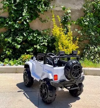 Electric Car White - ელექტრო მანქანა, 3 image