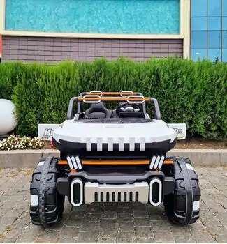 Off Road Jeep 4x4 White - ელექტრო მანქანა, 2 image