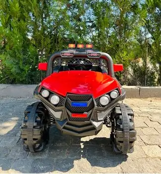 Mini Mitsubishi Jeep Red - ელექტრო მანქანა, 2 image