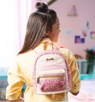 Girabrilla Tweed Backpack - საბავშვო ჩანთა