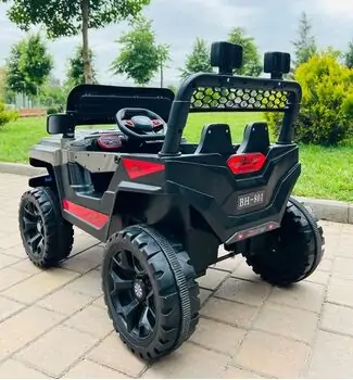 Super Jeep 4x4 Grey- ელექტრო მანქანა, 5 image