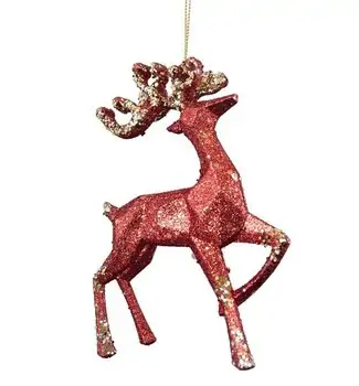 Red Deer Hanging Decoration - ნაძვის ხის სათამაშო, 2 image
