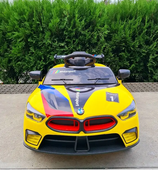 BMW Sport Car Yellow - ელექტრო მანქანა, 6 image