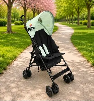 Baby Stroller Adventure Mint მსუბუქი სასეირნო ეტლი