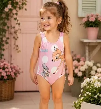 Baby Swimsuit Pink Bambi - საბავშვო საცურაო კოსტუმი