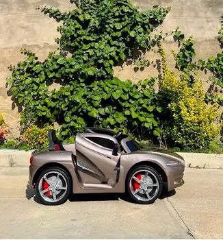 Aston Martin Champagne - ელექტრო მანქანა ტყავის სავარძლით, 3 image
