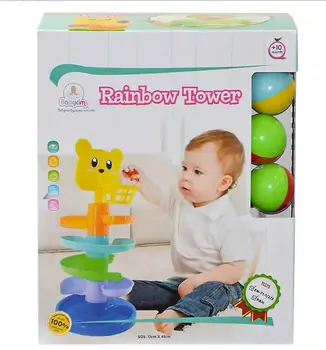 Birlik Toys Rainbow Tower  - განსავითარებელი სათამაშო