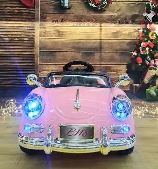 Vintage Car Pink - ელექტრო მანქანა, 2 image