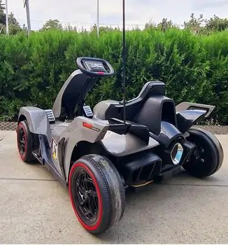 Motorsport Car 071 Grey - ელექტრო მანქანა, 4 image