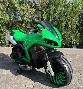 Electric Moto Ford Mustang Green - ელექტრო მოტოციკლი, 2 image