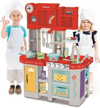 Fisher Price Large Kitchen - ფუნქციური სათამაშო სამზარეულო, 14 image
