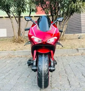 Electric Motorcycle Red - ელექტრო მოტოციკლი, 2 image