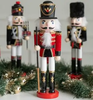 Rifle Nutcracker Christmas Decoration - საახალწლო დეკორაცია მაკნატუნა