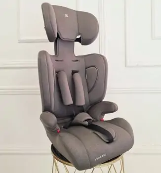 KikkaBoo Baby Car Seat Sali Brown - მანქანის სავარძელი (ქარსითი), 3 image