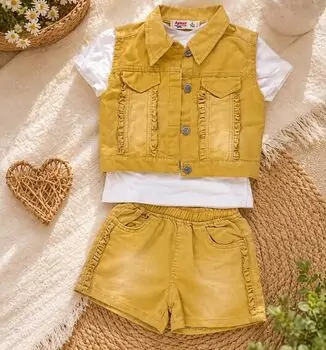 Yellow Jeans 3 In 1 Set - საბავშვო სამეული