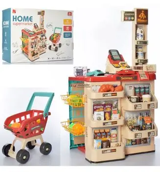 HOME SUPERMARKET-RED 78 საბავშვო ფუნქციური დახლ-მაღაზია, 2 image