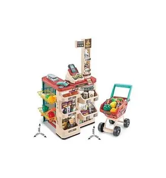 HOME SUPERMARKET-RED 78 საბავშვო ფუნქციური დახლ-მაღაზია, 6 image