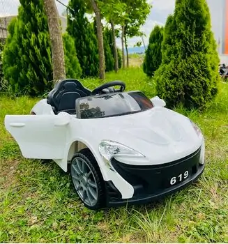 New Design McLaren White - საბავშვო ელექტრო მანქანა, 2 image