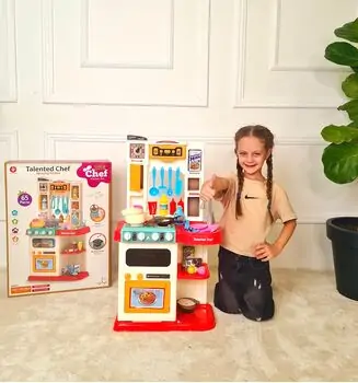Spraying Magic Kitchen Set ფუნქციური საბავშვო სამზარეულო, 11 image