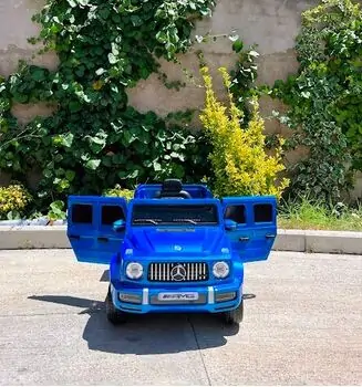 Mercedes Benz G63 Blue  -  ელექტრო მანქანა კაუჩუკის საბურავებით, 2 image