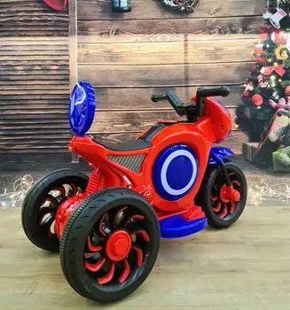 Captain America Motorcycle Red - ელექტრო მოტოციკლი, 3 image