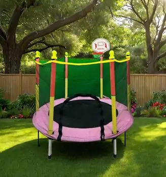 Metal & Plastic Trampoline 140cm 5FT - ბატუტი