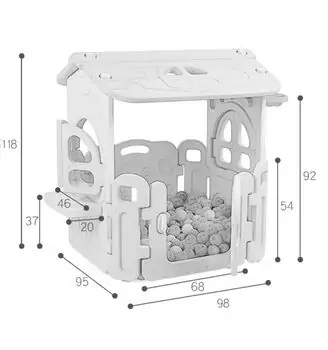 PLAYHOUSE SET UN-PG04 სათამაშო სახლი, 7 image