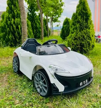 New Design McLaren White - საბავშვო ელექტრო მანქანა