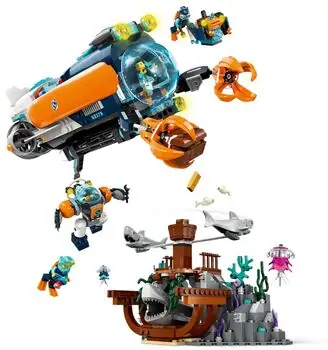 Lego City 60379 Deep-Sea Explorer Submarine, 4 image