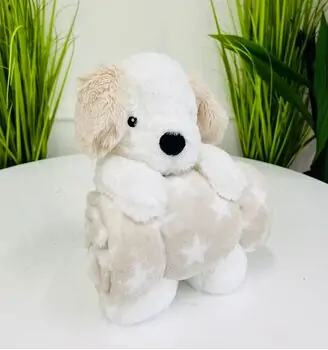 Koopman Fluffy Dog And Blanket - რბილი სათამაშო ძაღლი და პლედი, 2 image