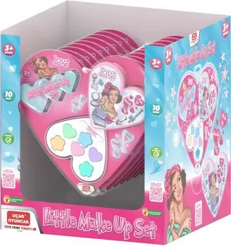 Applyable Makeup Set With Heart - საბავშვო მაკიაჟის ნაკრები, 2 image