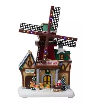 Christmas Shop With Led - საახალწლო აქსესუარი განათებით