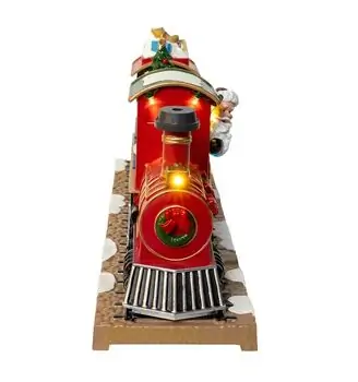 Christmas Train With Lights -  საახალწლო აქსესუარი მატარებელი განათებით, 2 image